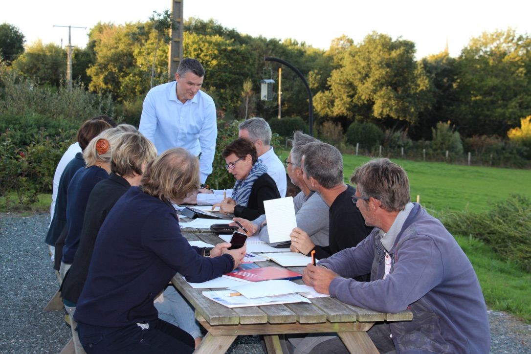 En plein air pour produire des idées