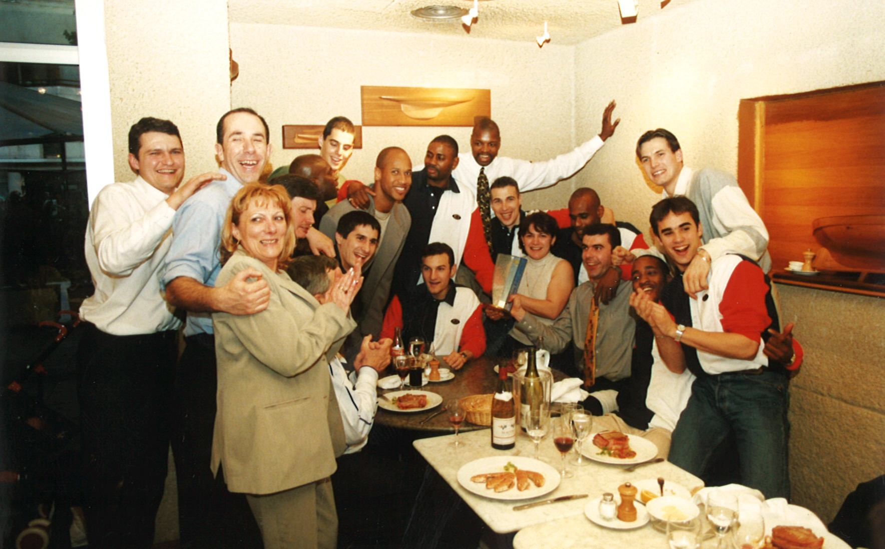 Le 3 mai 1998 Équipe de Cholet Basket vainqueur de la Coupe de France